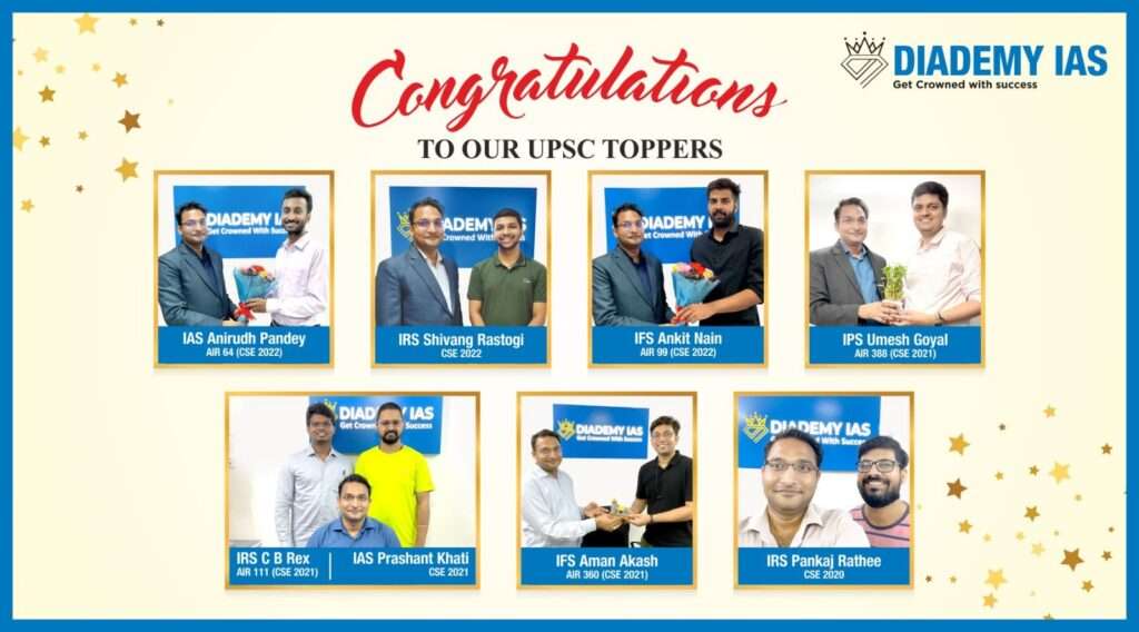 Diademy IAS Toppers - UPSC 2022-23