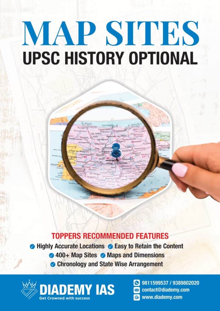 History Optional Map sites