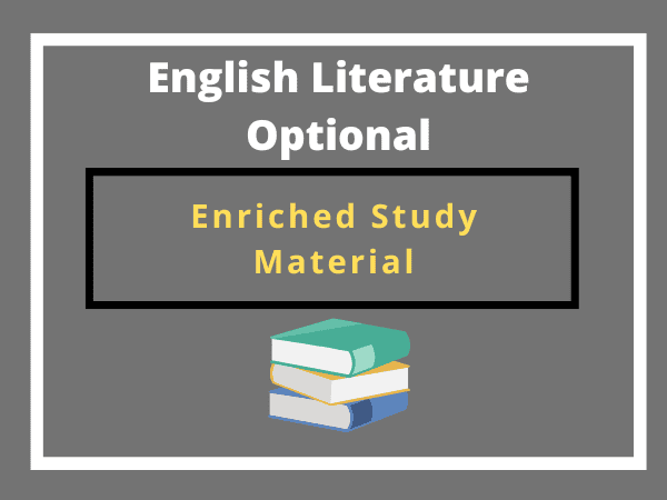 English Literature Optional study material