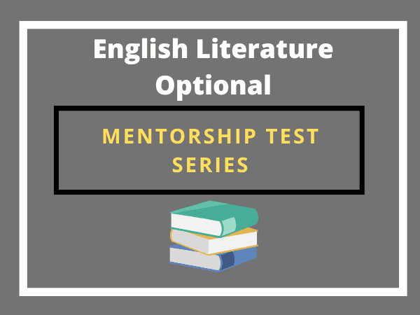 English Literature Optional test series